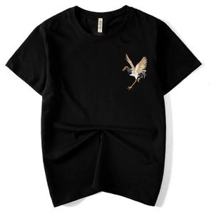 KoiSea Embroidered Crane Sukajan T-shirt M NWT unisex